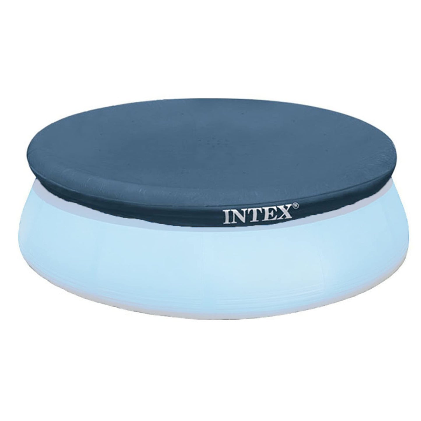 Intex Swim Center Round Inflatable Pool with Bench and Cover