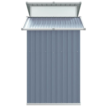 GOLINPEILO Metal Outdoor Garden Storage Shed, Large Steel Utility Tool Shed Storage House, Steel Yard Shed with Double Sliding Doors, Utility and Tool Storage, Gray 106.3"x51.2"x82.1" 106.3"x51.2"x82.1"