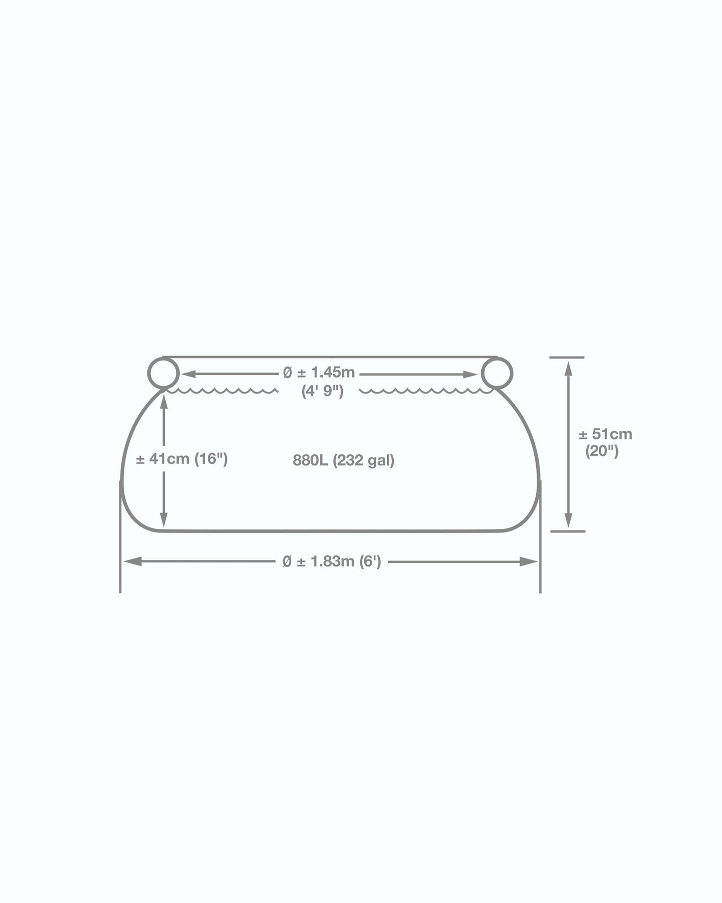 Piscine gonflable Happy Crab Easy Set® 