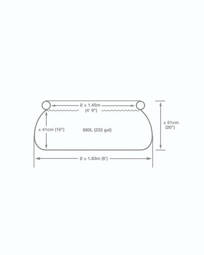 Piscine gonflable Happy Crab Easy Set® 