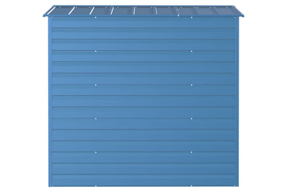 Arrow Shed Select Hangar de rangement extérieur verrouillable en acier, 6' x 7', bleu gris 