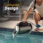 Dolphin Explorer E20 Robotic Pool Vacuum Cleaner — Powerful Wall Climbing Capability for an Ultimate Clean — Powerful Active Scrubbing Brush — Ideal for All Pool Types up to 33 FT in Length