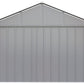 Arrow Sheds Classic 12' x 12' Outdoor Padlockable Steel Storage Shed Building, Flute Grey