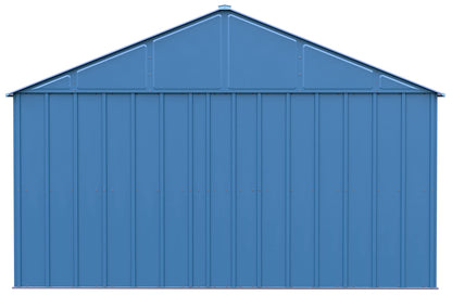 Arrow Sheds Classic 12' x 12' Hangar de rangement extérieur cadenassable en acier, bleu gris 