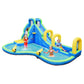 BOUNTECH Inflatable Water Slide, Mega Waterslide Park for Kids Backyard Fun w/Adventure Long Slide, Splash Pool, Climbing, Blow up Water Slides Inflatables for Kids and Adults Outdoor Party Gifts Without Blower