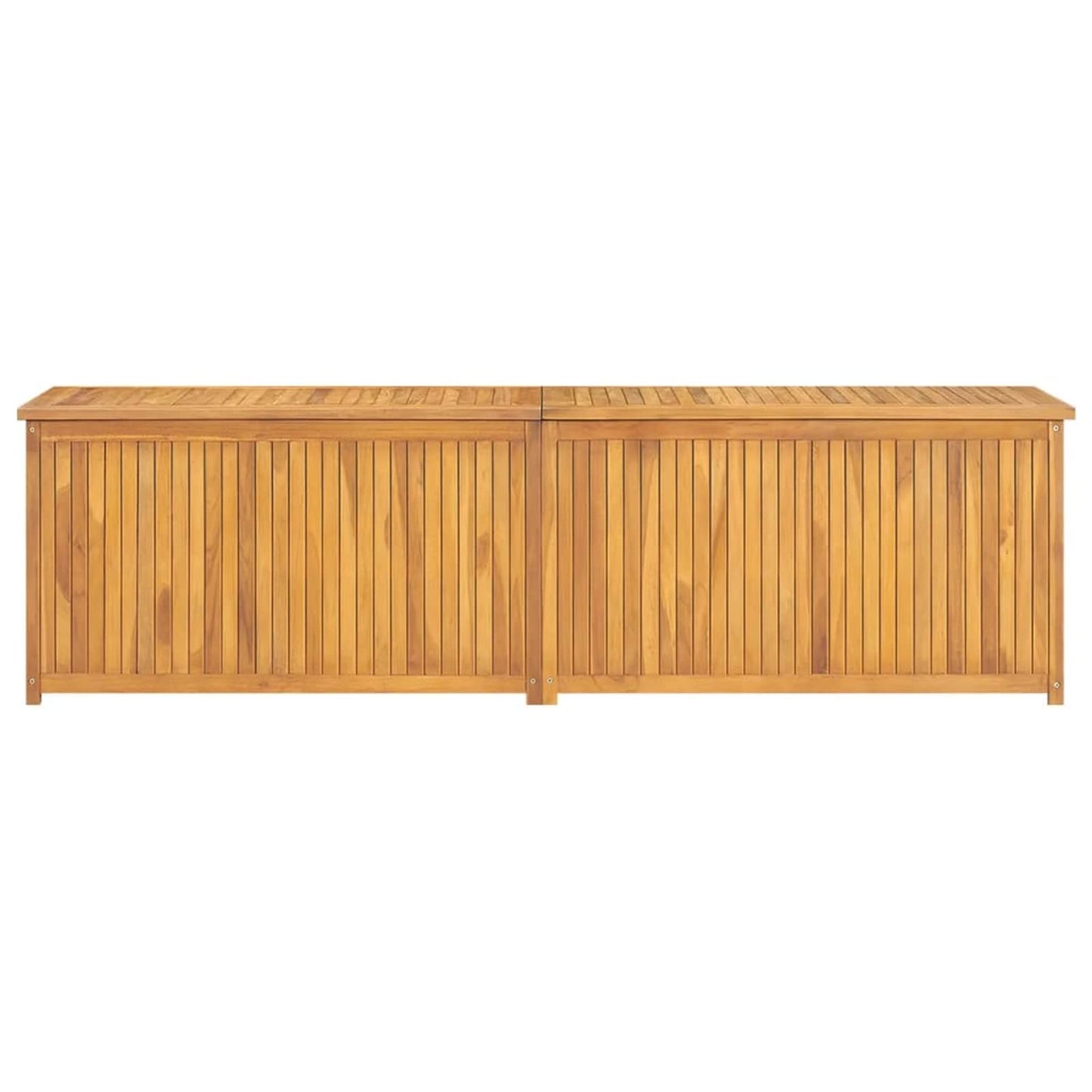 Bopdu Boîte de rangement extérieure 78,7 "x 19,7" x 21,7 ", rangement intérieur et extérieur en bois massif pour patio, boîtes de terrasse étanches, conteneur de rangement pour terrasse de jardin 78,7 x 19,7 x 21,7 