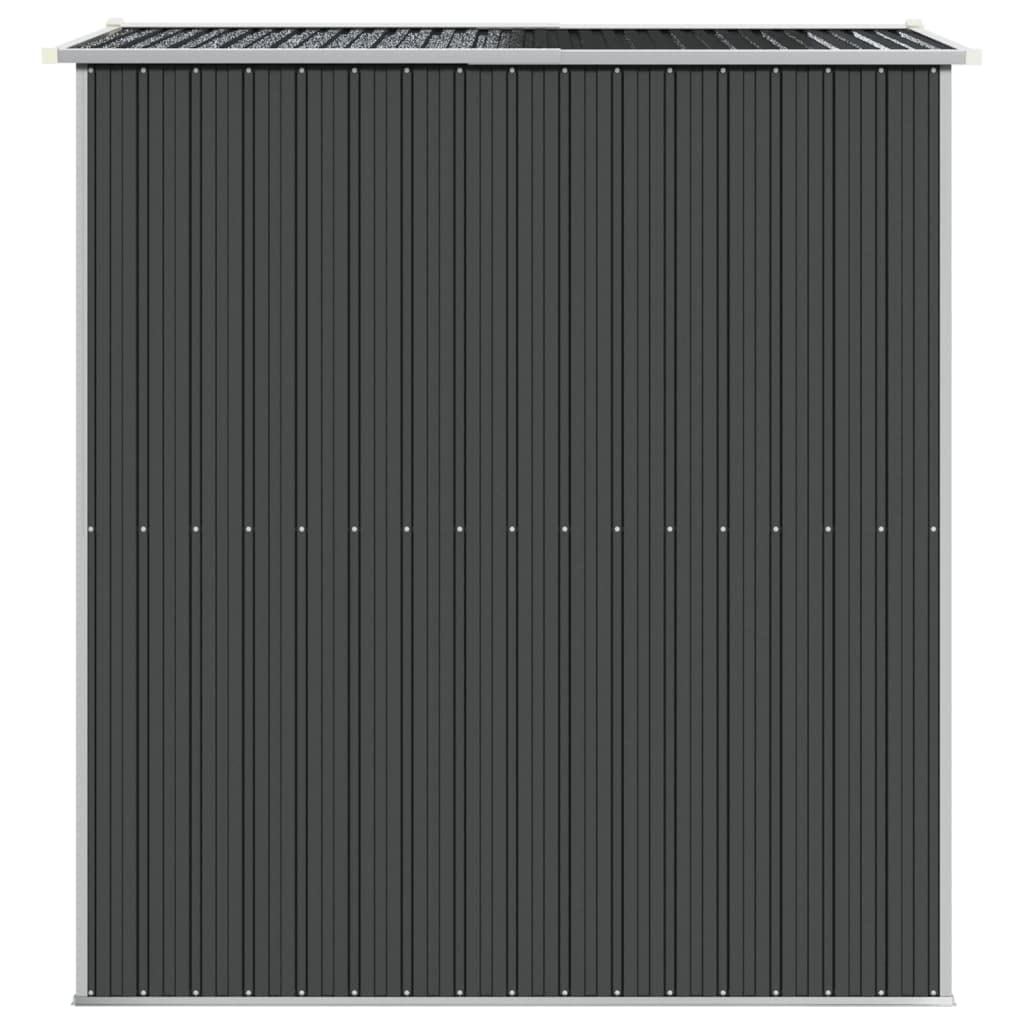 GOLINPEILO Metal Outdoor Garden Storage Shed, Large Steel Utility Tool Shed Storage House, Steel Yard Shed with Double Sliding Doors, Utility and Tool Storage, Anthracite 75.6"x75.2"x87.8" 75.6"x75.2"x87.8"