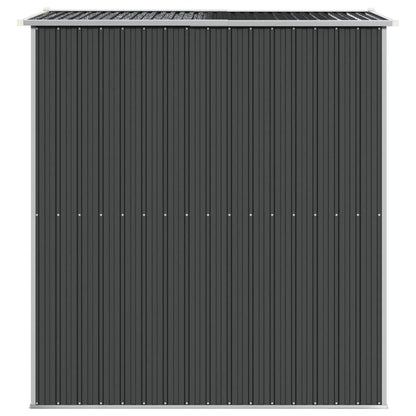 GOLINPEILO Metal Outdoor Garden Storage Shed, Large Steel Utility Tool Shed Storage House, Steel Yard Shed with Double Sliding Doors, Utility and Tool Storage, Anthracite 75.6"x75.2"x87.8" 75.6"x75.2"x87.8"