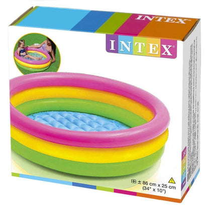 Intex Sunset Glow Piscine pour bébé, 34" x 10", Beige