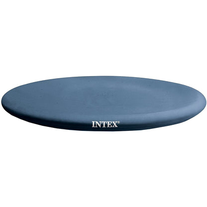 Intex N/AA 13' x 12" Easy Set Above Ground Rope Tie PVC Vinyl Pool Cover |, 1 Pack, Blue