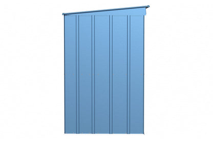 Arrow Shed Classic 10' x 4' Abri de rangement extérieur cadenassable en acier bleu gris 10' x 4' 