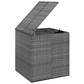 vidaXL Cushion Box, Deck Box with Lid, Patio Cabinet, Storage Chest for Outdoor Cushions Throw Pillows Garden Tools Pool Supplies, PE Rattan Brown 76.4" x 39.4" x 40.6"