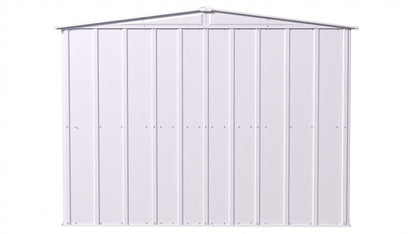 Arrow Shed Classic 8' x 8' Hangar de rangement extérieur cadenassable en acier, gris flûte 8' x 8' 