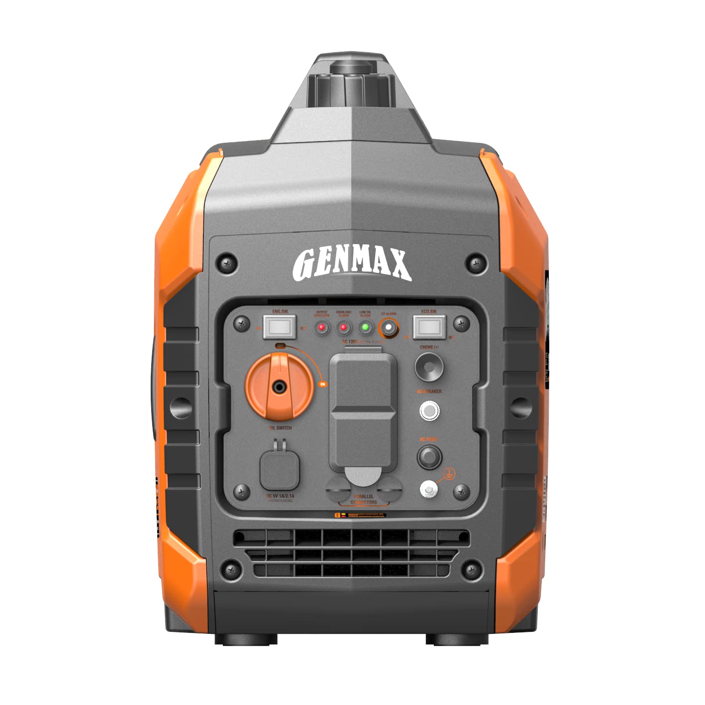 GENMAX GM2000i Portable Inverter Generator, 2000W Ultra Quiet Gas Engine, EPA Compliant