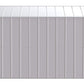 Arrow Shed Classic 10' x 12' Outdoor Padlockable Steel Storage Shed Building, Flute Grey 10' x 12'