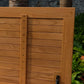 Cambridge-Casual AM-370218T Arie Storage Box, Natural Teak 48 inch/Natural Teak