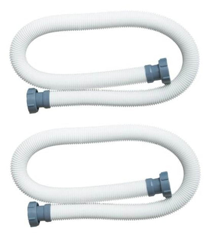 Intex Tuyau de rechange pour pompe de piscine de 3,8 cm de diamètre – 149,9 cm de long – Lot de 2