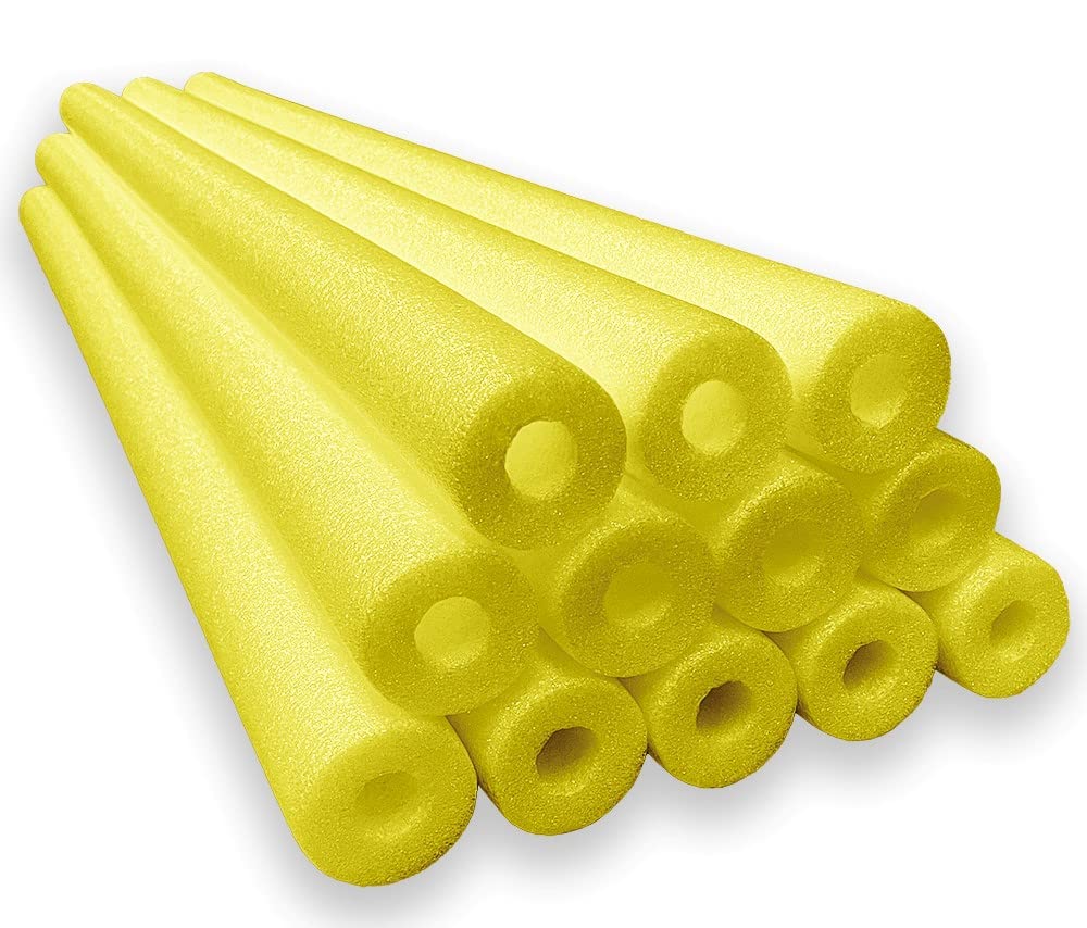 Oodles of Noodles 12 Pack of 52 Inch Foam Yellow