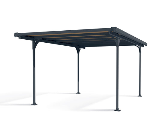 Palram Verona 5000 Carport and Patio Cover - 16' x 10