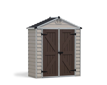 Palram - Canopia SkyLight 6' x 3' Storage Shed - Tan 6' x 3'