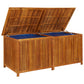 GOLINPEILO Solid Wood Outdoor Storage Bench,Solid Acacia Wood Garden Deck Box Patio Storage Box with Liftable Top Outdoor Wooden Storage Container for Patio,Backyard,Poolside, 68.9"x31.5"x29.5" 68.9"x31.5"x29.5" Solid Acacia Wood
