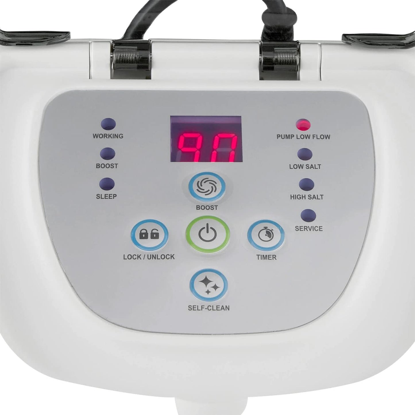 Intex 26663EG Krystal Clear Saltwater System for Above Ground Pools Up to 4500 Gallons with Automatic Timer and Ground Fault Circuit Interrupter