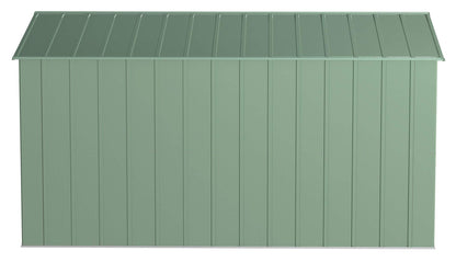 Arrow Shed Classic 10' x 12' Hangar de rangement extérieur cadenassable en acier, vert sauge 10' x 12' 