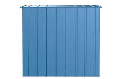 Arrow Shed Classic 6' x 4' Abri de rangement extérieur cadenassable en acier bleu gris 6' x 4' 