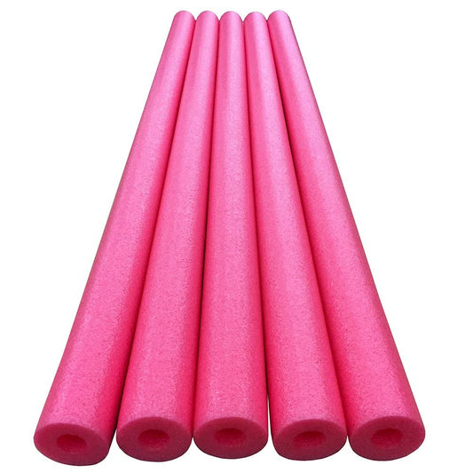 Oodles of Noodles Foam Pool Swim Noodles - 5 Pack Red