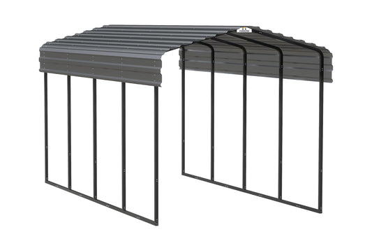 Arrow Carport, 10 ft. x 20 ft. x 9 ft. Charcoal 10' x 20' x 9'