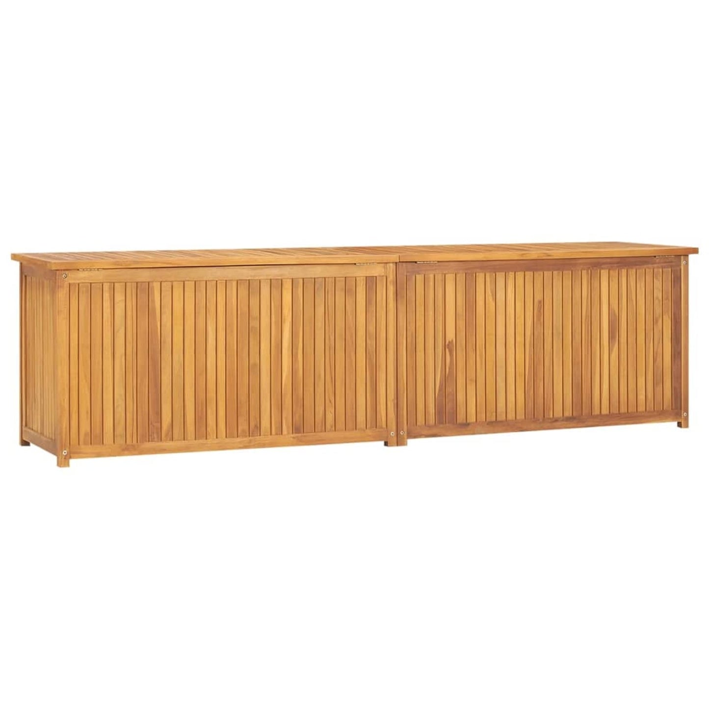 Bopdu Boîte de rangement extérieure 78,7 "x 19,7" x 21,7 ", rangement intérieur et extérieur en bois massif pour patio, boîtes de terrasse étanches, conteneur de rangement pour terrasse de jardin 78,7 x 19,7 x 21,7 