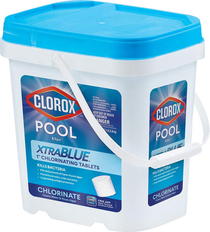 Clorox Pool&amp;Spa 29005CLX XtraBlue Comprimés de chloration 1" Blanc 2,3 kg