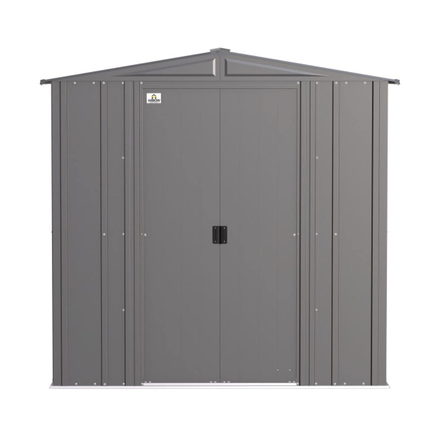 Arrow Shed Classic 6' x 5' Abri de rangement extérieur cadenassable en acier bleu gris 