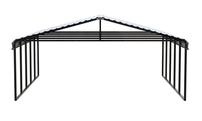 Abri d'auto Arrow, 20 pi x 24 pi x 9 pi Coquille d'oeuf 20' x 24' x 9' 