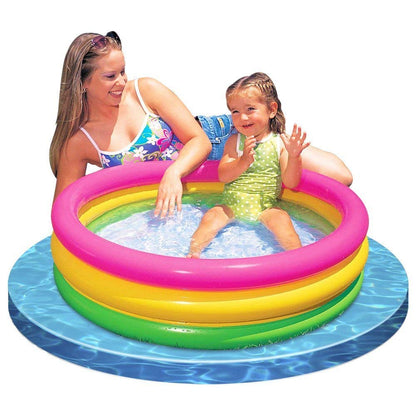 Intex Sunset Glow Piscine pour bébé, 34" x 10", Beige