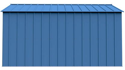 Arrow Sheds Classic 14' x 14' Hangar de rangement extérieur cadenassable en acier, bleu gris 