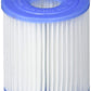 Intex N/AA Replacement 29007E Swimming Pool Filter Cartridge H-6 Pack, White