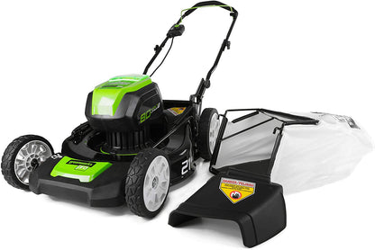 Greenworks Pro 80 V Tondeuse à gazon poussée 21 pouces 80 V, outil uniquement Tondeuse 21" (outil uniquement) 