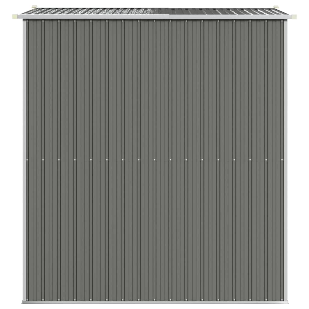 GOLINPEILO Metal Outdoor Garden Storage Shed, Large Steel Utility Tool Shed Storage House, Steel Yard Shed with Double Sliding Doors, Utility and Tool Storage, Light Gray 75.6"x75.2"x87.8" 75.6"x75.2"x87.8"