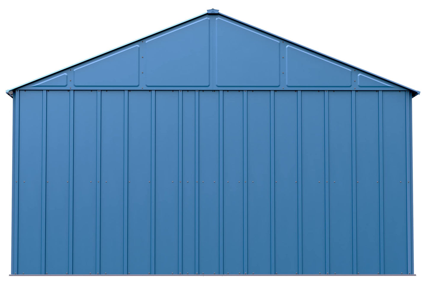 Arrow Sheds Classic 12' x 14' Outdoor Padlockable Steel Storage Shed Building, Blue Grey