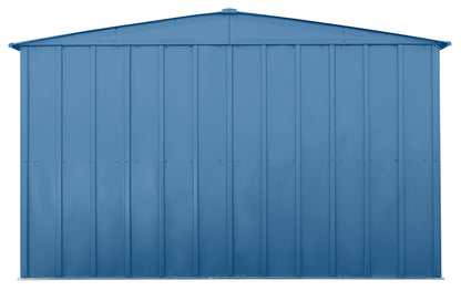 Arrow Shed Classic 10' x 12' Hangar de rangement extérieur cadenassable en acier, bleu gris 10' x 12' 