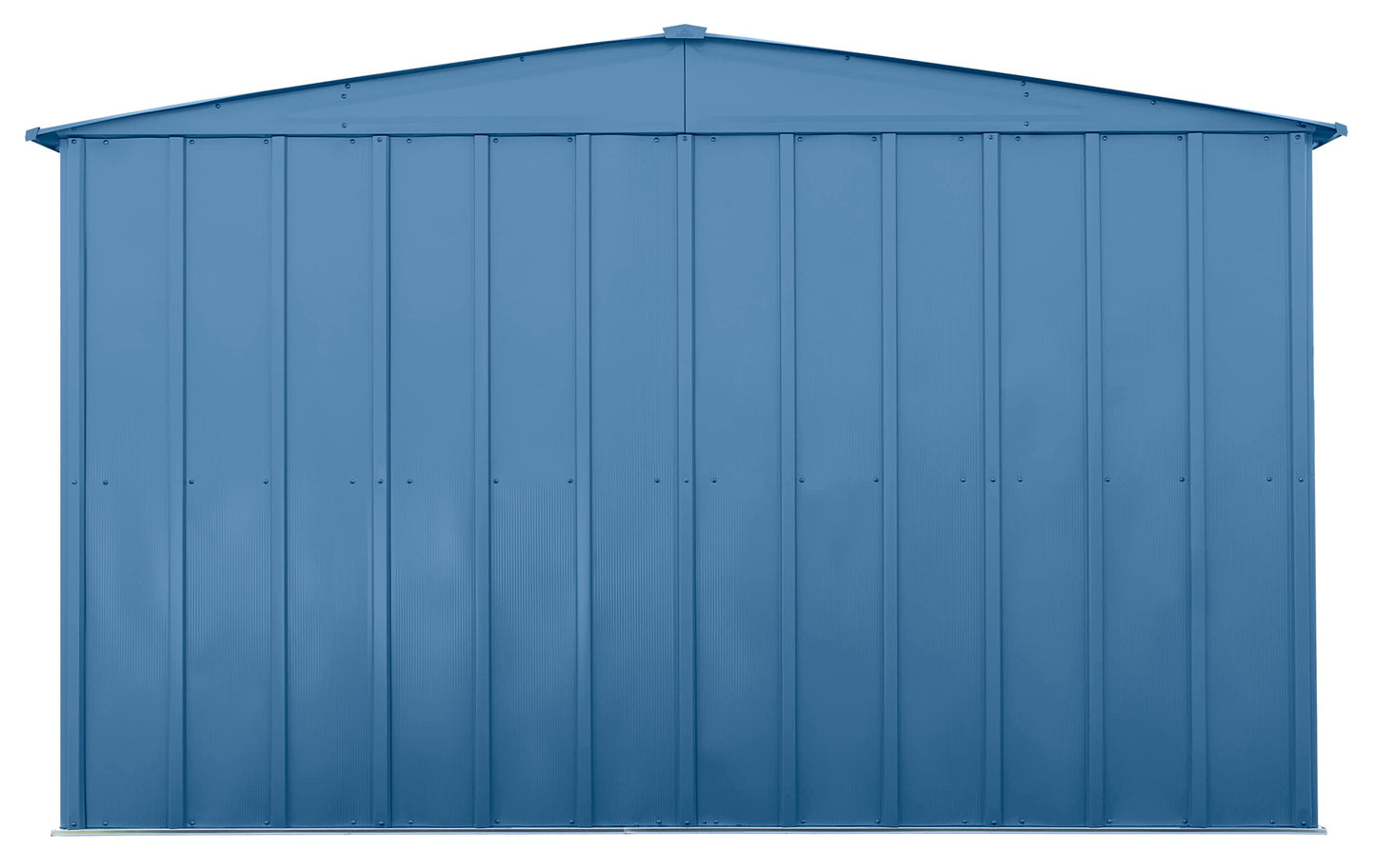 Arrow Shed Classic 10' x 8' Abri de rangement extérieur cadenassable en acier bleu gris 