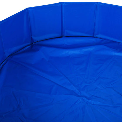 Homend Piscine Portable en PVC pour Animaux de Compagnie, Pliable pour Chiens et Chats, 39" x 12"