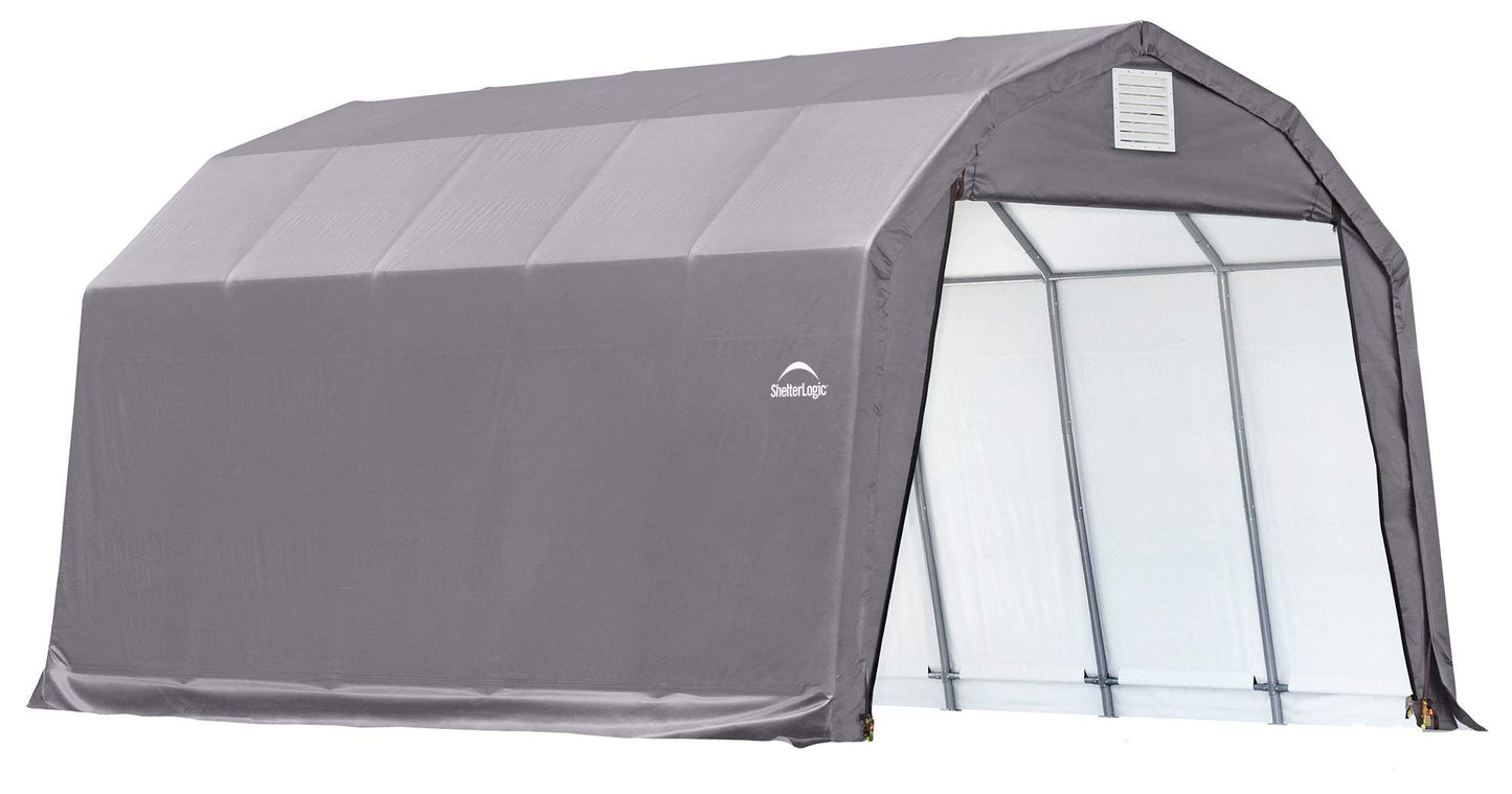 ShelterLogic 97253 Gris 12'x28'x9' Abri de grange 12' x 28' x 9' Gris 