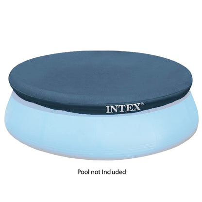 Intex N/AA 13' x 12" Easy Set Above Ground Rope Tie PVC Vinyl Pool Cover |, 1 Pack, Blue