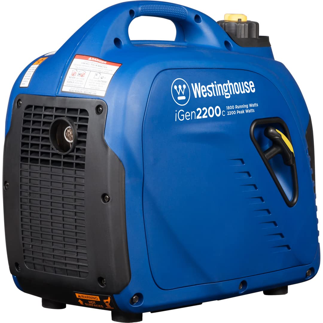 Westinghouse Outdoor Power Equipment 2200 Peak Watt Super Quiet & Lightweight Portable Inverter Generator