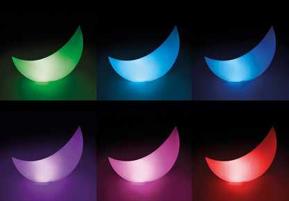 Intex Giant Moon Floating LED Light 6 Colours, 135 x 43 x 89 cm, Perfect for Garden Lighting Floating Moon