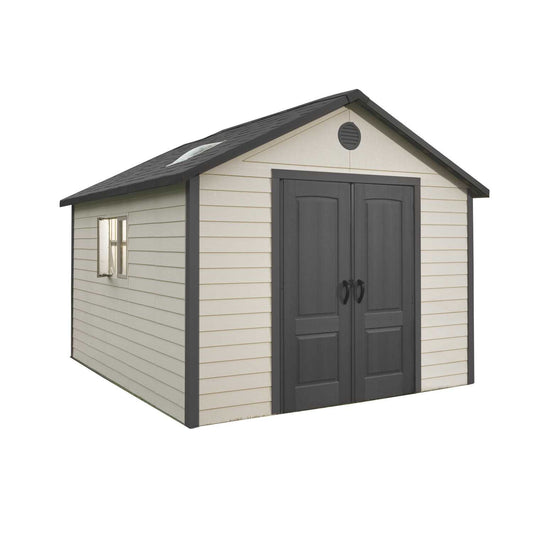 Lifetime 6415 Outdoor Storage Shed, 11 by 13.5 Feet 11 x 13.5 Ft.