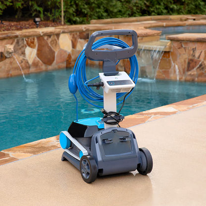 Accessoire d'origine Dolphin — Caddy universel pour tout robot aspirateur de piscine — Facile à transporter et à ranger tout au long de l'année