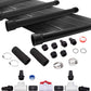 SunQuest Complete Pool Heater System - 3 (2ft x 20ft) Panels w/Bypass and Roof Kit - Solar Heater for Above Ground & Inground Swimming Pools - Tube on Web Design Panel-Polypropylene UV Resistant 3 - 2ft x 20ft Roof-Mounted